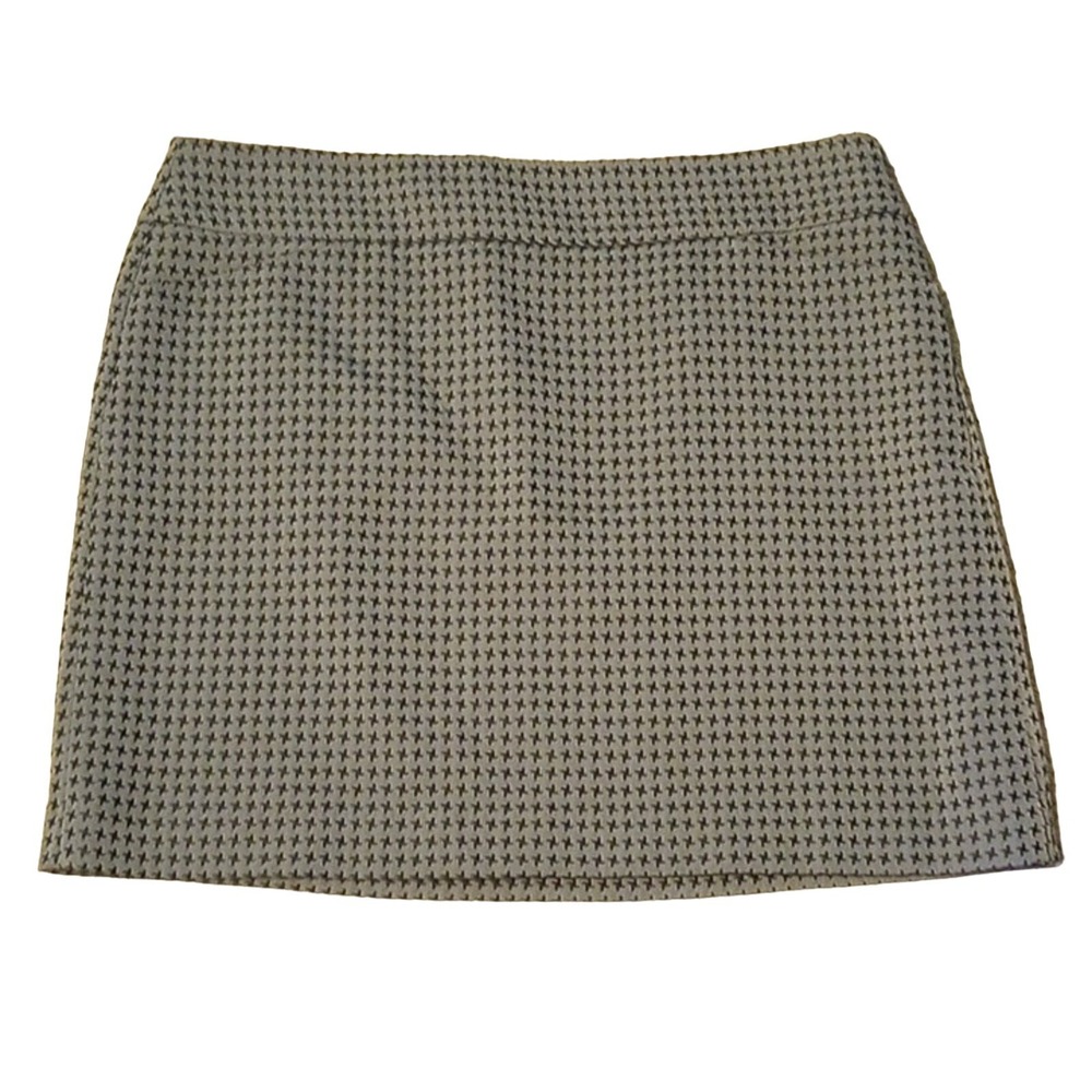 Ann Taylor Loft Petites Ladies size 14P Skirt Gray‎ and Black Dress Skrit